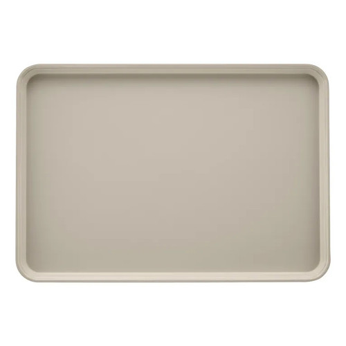 Cambro 2025538 25.56" x 20.75" Cottage White High-Impact Fiberglass Rectangular Camtray - 6/Case