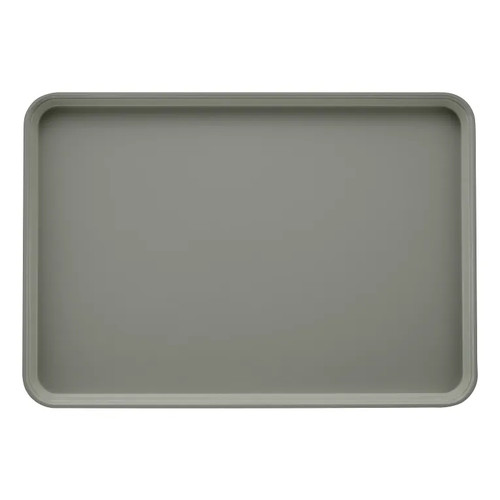 Cambro 2025199 25.56" x 20.75" Taupe High-Impact Fiberglass Rectangular Camtray - 6/Case