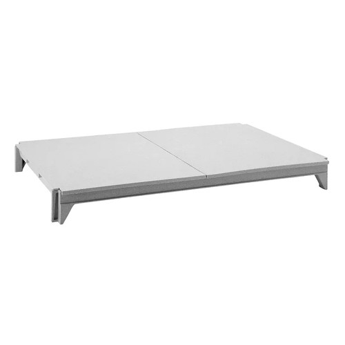 Cambro CPSK1448S1480 48" W x 14" D Speckled Gray Solid Camshelving Premium Shelf Plate Kit