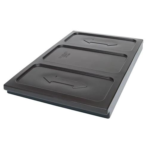 Cambro 1200DIV131 20.88" W x 1.38" H x 12.88" D Dark Brown ThermoBarrier - 2 Cases