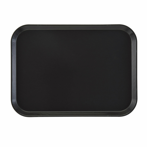 Cambro 1318116 12.63" x 17.75" x 0.69" Brazil Brown Rectangular High-Impact Fiberglass Camtray - 12/Case