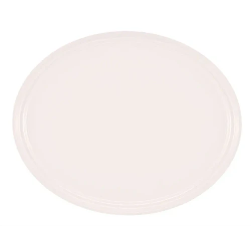 Cambro 2700148 26.88" x 22" White High-Impact Fiberglass Oval Camtray - 6/Case