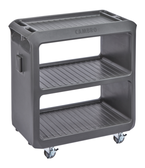 Cambro SC225S615 31.25" W Gray Polyethylene Solid Service Cart Pro