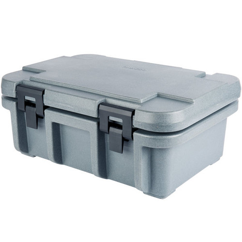 Cambro UPC160191 20 Qt. Granite Gray Polyethylene Top Loading Ultra Pan Carriers