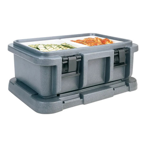 Cambro UPC160191 20 Qt. Granite Gray Polyethylene Top Loading Ultra Pan Carriers