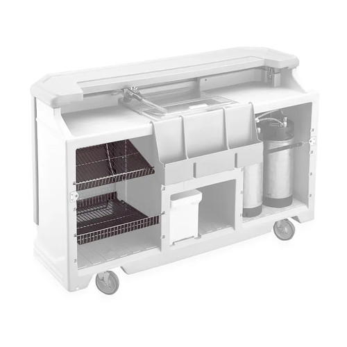 Cambro 650WS000 34.87" W x 19.31" D x 4" H Wire Shelving