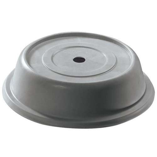 Cambro 86VSNH191 8.25" Gray Fiberglass Round Versa Camcover Plate Cover - 12/Case
