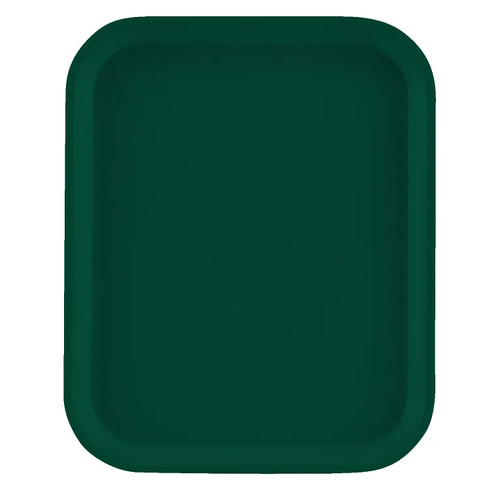 Cambro 810119 9.88" x 8" Sherwood Green High-Impact Fiberglass Rectangular Camtray