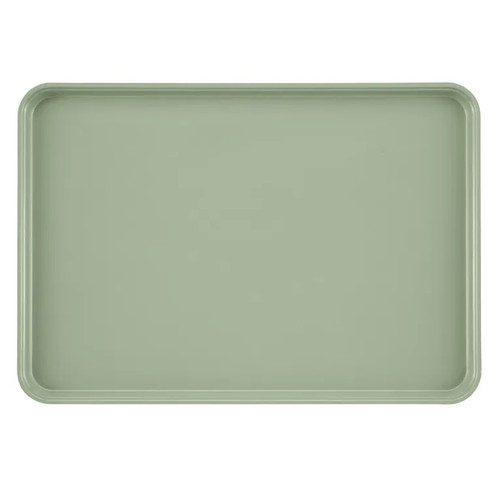 Cambro 1826429 17.88" x 25.75" Key Lime High-Impact Fiberglass Rectangular Camtray - 6/Case