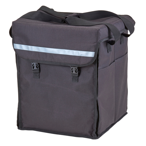 Cambro GBBP151417110 15" x 14" x 17" Large Nylon GoBag Delivery Backpack - 4 Cases