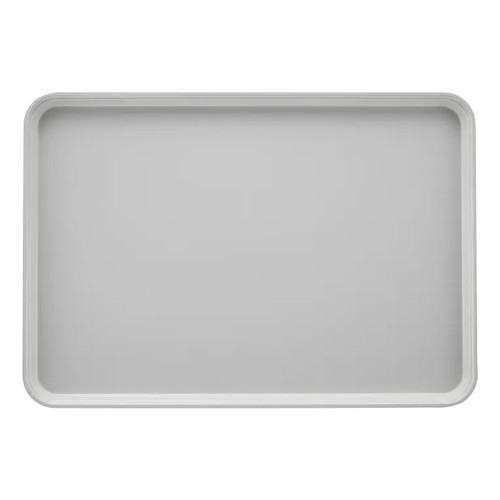 Cambro 2025148 25.56" x 20.75" White High-Impact Fiberglass Rectangular Camtray - 6/Case