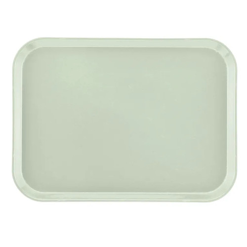 Cambro 1216429 12" x 16.31" Key Lime Rectangular High-Impact Fiberglass Camtray - 12/Case