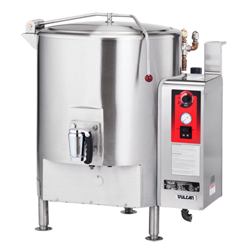 Vulcan GL80E 80 Gallon Fully Jacketed Stationary Kettle - Natural Gas