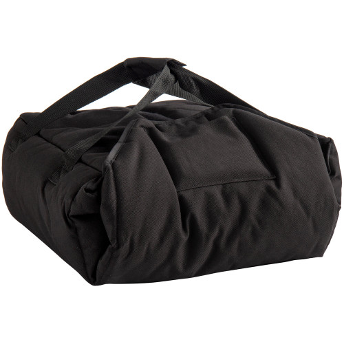 Cambro GBPP214110 (2) 14" Pizza Capacity Black Nylon Fabric GoBag Premium Pizza Delivery Bag