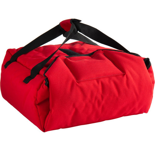 Cambro GBPP214521 (2) 14" Pizza Capacity Cambro Red Nylon Fabric GoBag Premium Pizza Delivery Bag
