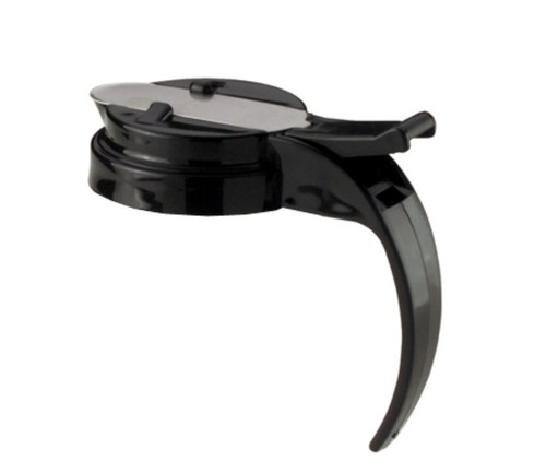 Vollrath 606T-06 Black Plastic Top Only Dripcut Syrup Server