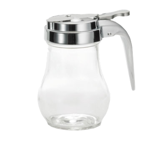 TableCraft Products 406 6 Oz.Teardrop Glass Chrome Plated Metal Top Dispenser