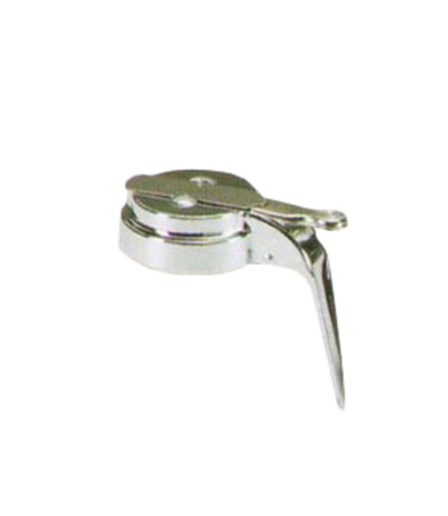 Vollrath 206T Chrome Plated Top Only Dripcut Syrup Server (12 Each Per Case)