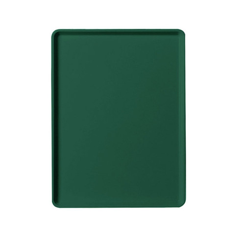 Cambro 1220D119 12" X 20" Rectangular Sherwood Green Dietary Tray - 12/Case