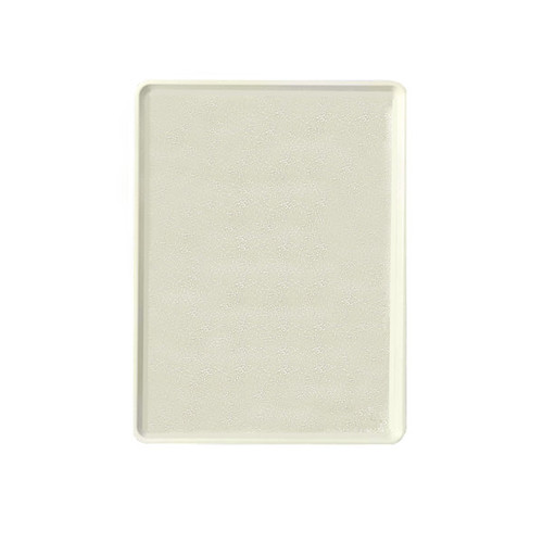 Cambro 1222D526 12" X 22" Rectangular Galaxy Antique Parchment Gold Dietary Tray - 12/Case