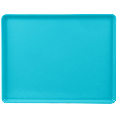 Cambro 1418D105 14" X 18" Rectangular Horizon Blue Dietary Tray - 12/Case