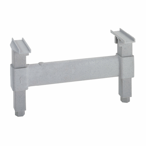 Cambro CPDS14H11480 14" D x 11.38" H Speckled Gray Tall Camshelving Premium Dunnage Support