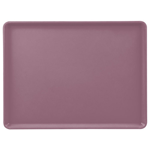 Cambro 1216D551 12" X 16" Rectangular Grape Dietary Tray - 12/Case