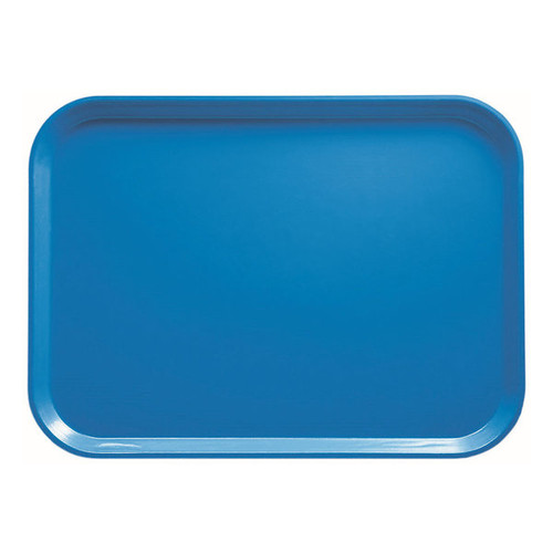 Cambro 3253105 32.5 Cm x 53 CmRectangular Metric Horizon Blue Fiberglass Camtray - 12/Case
