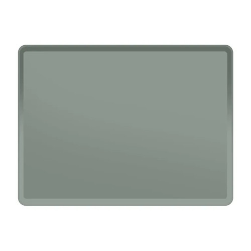 Cambro 1520D107 15" X 20.18" Rectangular Pearl Gray Dietary Tray - 12/Case