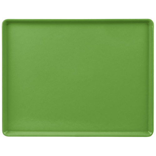 Cambro 1418D113 14" X 18" Rectangular Limeade Dietary Tray - 12/Case