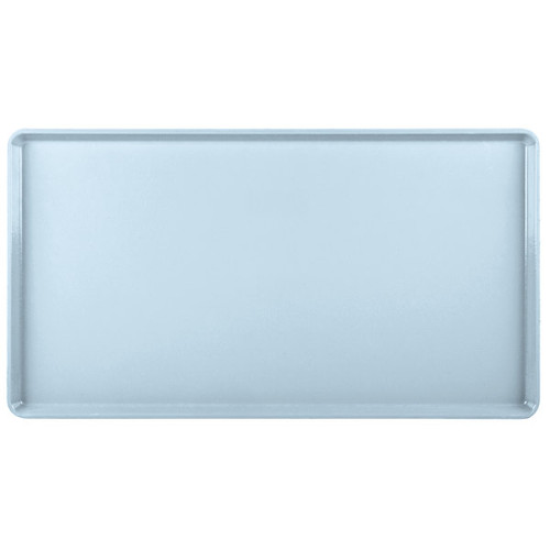 Cambro 1222D177 12" X 22" Rectangular Sky Blue Dietary Tray - 12/Case