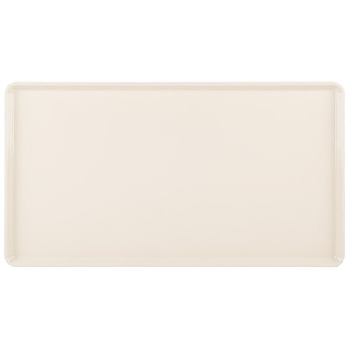 Cambro 1222D538 12" X 22" Rectangular Cottage White Dietary Tray - 12/Case