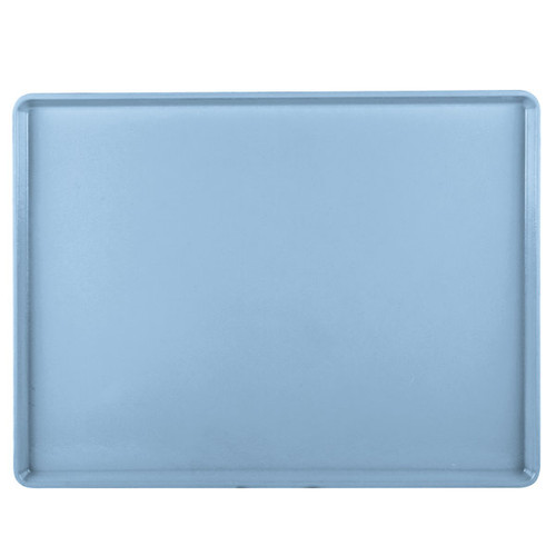 Cambro 1520D518 15" X 20.18" Rectangular Robin Egg Blue Dietary Tray - 12/Case