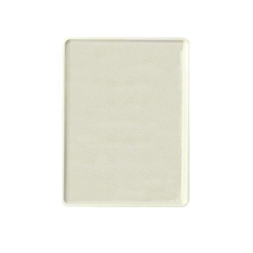 Cambro 1520D526 15" X 20.18" Rectangular Galaxy Antique Parchment Gold Dietary Tray - 12/Case