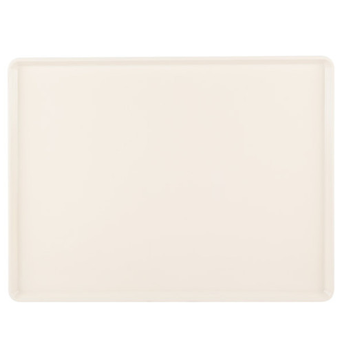 Cambro 1520D538 15" X 20.18" Rectangular Cottage White Dietary Tray - 12/Case