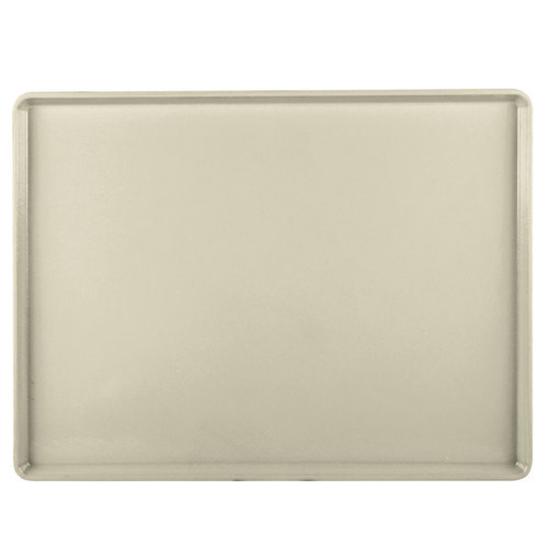 Cambro 1520D537 15" X 20.18" Rectangular Cameo Yellow Dietary Tray - 12/Case