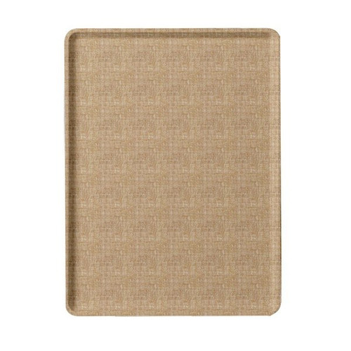 Cambro 1219D204 12" X 19" Rectangular Rattan Dietary Tray - 12/Case