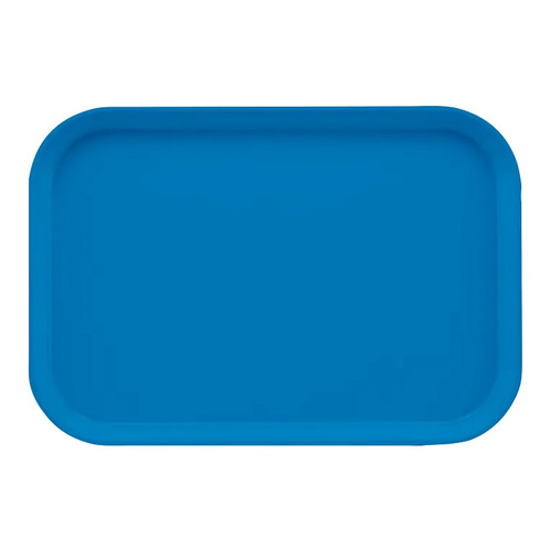 Cambro 1015105 10" x 15" Horizon Blue Fiberglass Rectangular Camtray - 24/Case