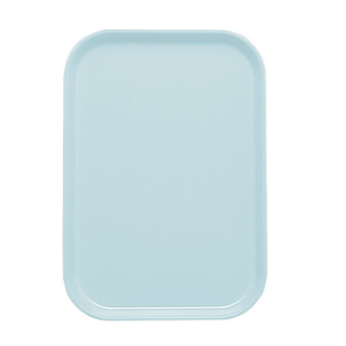Cambro 1116177 10" x 15" Sky Blue Fiberglass Rectangular Camtray - 24/Case