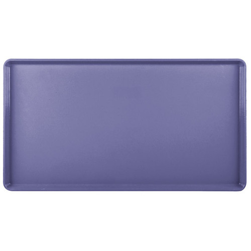 Cambro 1222D551 12" X 22" Rectangular Grape Dietary Tray - 12/Case