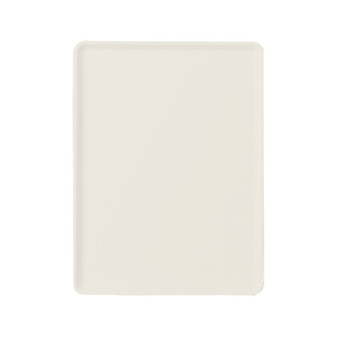 Cambro 1220D538 12" X 20" Rectangular Cottage White Dietary Tray - 12/Case