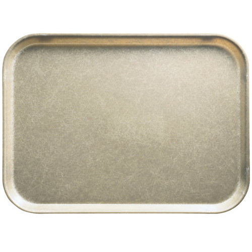 Cambro 3253104 32.5 Cm x 53 CmRectangular Metric Desert Tan Fiberglass Camtray - 12/Case