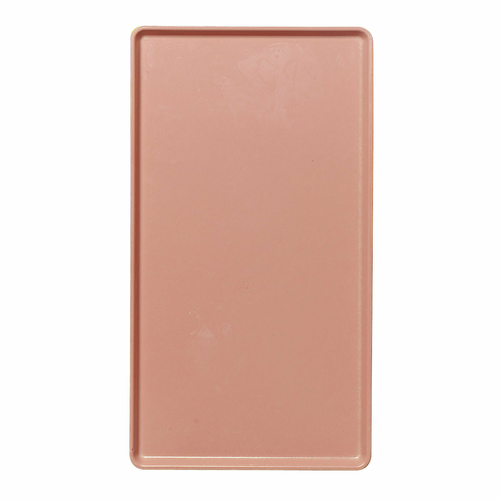 Cambro 1219D409 12" X 19" Rectangular Blush Dietary Tray - 12/Case