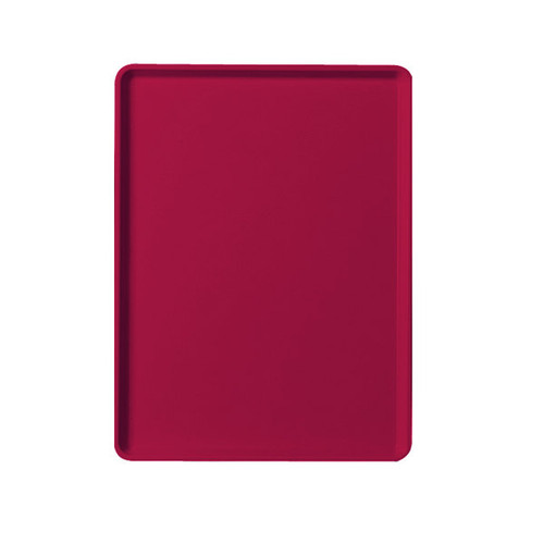 Cambro 1219D221 12" X 19" Rectangular Ever Red Dietary Tray - 12/Case