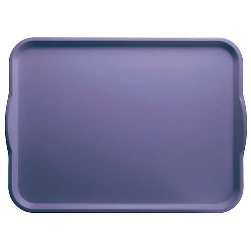 Cambro 1418H551 14" X 18" Rectangular Grape Camtray Dietary Tray - 12/Case