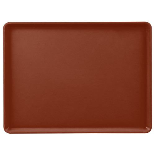 Cambro 1216D501 12" X 16" Rectangular Real Rust Dietary Tray - 12/Case