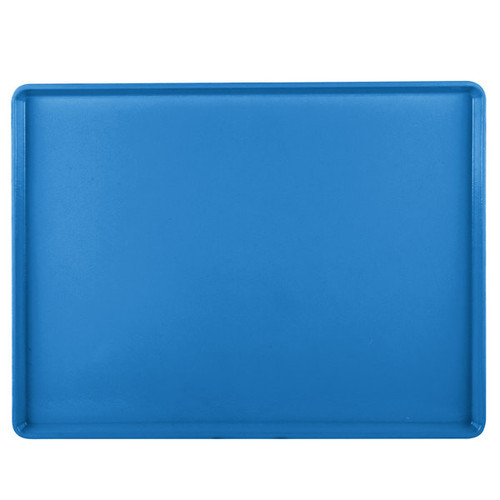 Cambro 1520D105 15" X 20.18" Rectangular Horizon Blue Dietary Tray - 12/Case