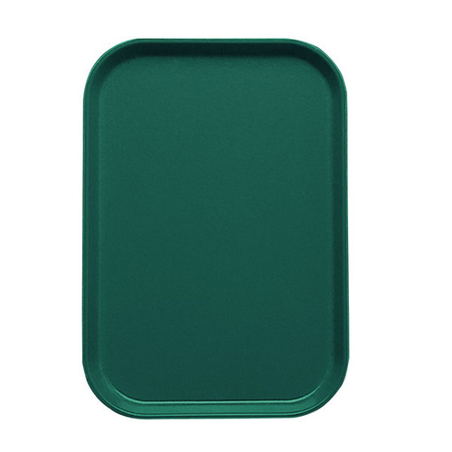 Cambro 1015414 10" x 15" Teal Fiberglass Rectangular Camtray - 24/Case