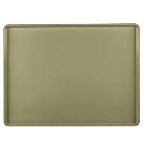Cambro 1520D428 15" X 20.18" Rectangular Olive Green Dietary Tray - 12/Case