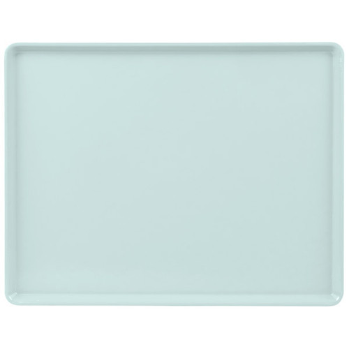 Cambro 1418D177 14" X 18" Rectangular Sky Blue Dietary Tray - 12/Case